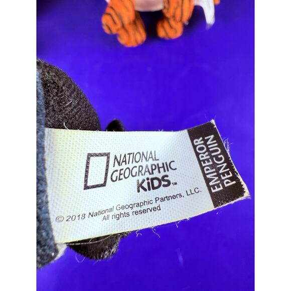 McDonald's National Geographic Kids 4" Happy Meal Plush Toys 2018 Lot of 4 - Picture 13 of 15